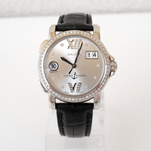 Swiss watch Ulysse Nardin Dual Time Big Date Lady Automatic Diamonds 37