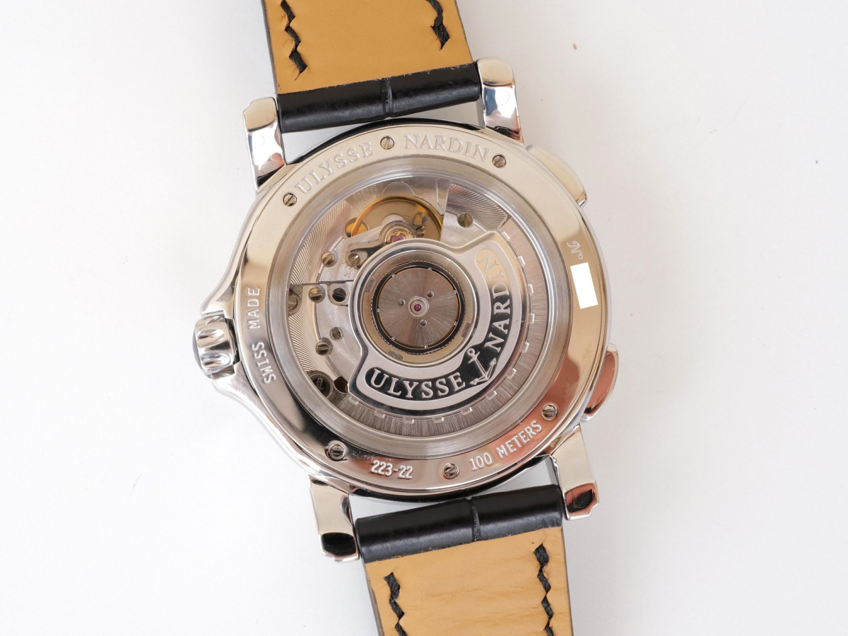 Swiss watch Ulysse Nardin Dual Time Big Date Lady Automatic Diamonds 37
