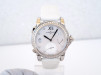 Swiss watch Ulysse Nardin Dual Time MOP Diamond Dial Bezel 37