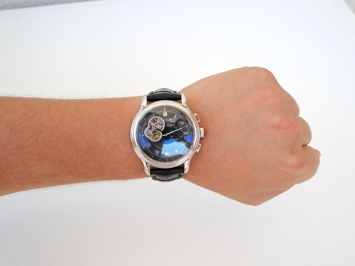 Swiss watch Zenith El Primero Chronomaster Open Reserve Chronograph 45