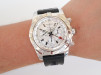Швейцарський годинник Breitling Chronomat GMT Chronograph White Dial 47