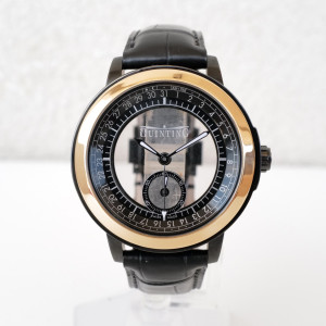 Швейцарський годинник Quinting Mysterious Quadrinal 18K Rose Gold Bezel 44