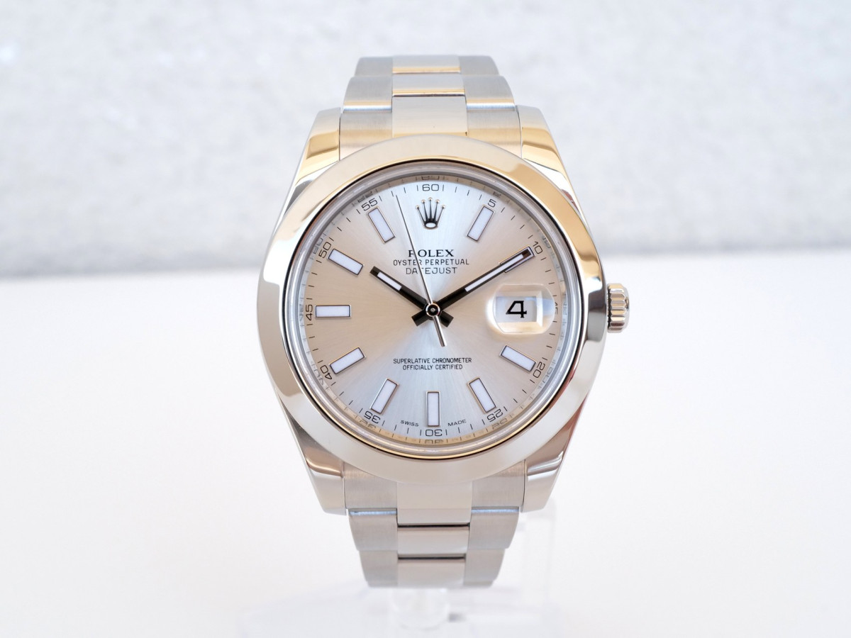 Швейцарские часы Rolex Datejust II Silver Dial 41