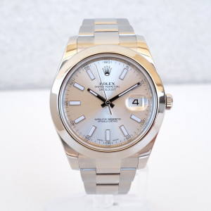 Швейцарские часы Rolex Datejust II Silver Dial 41