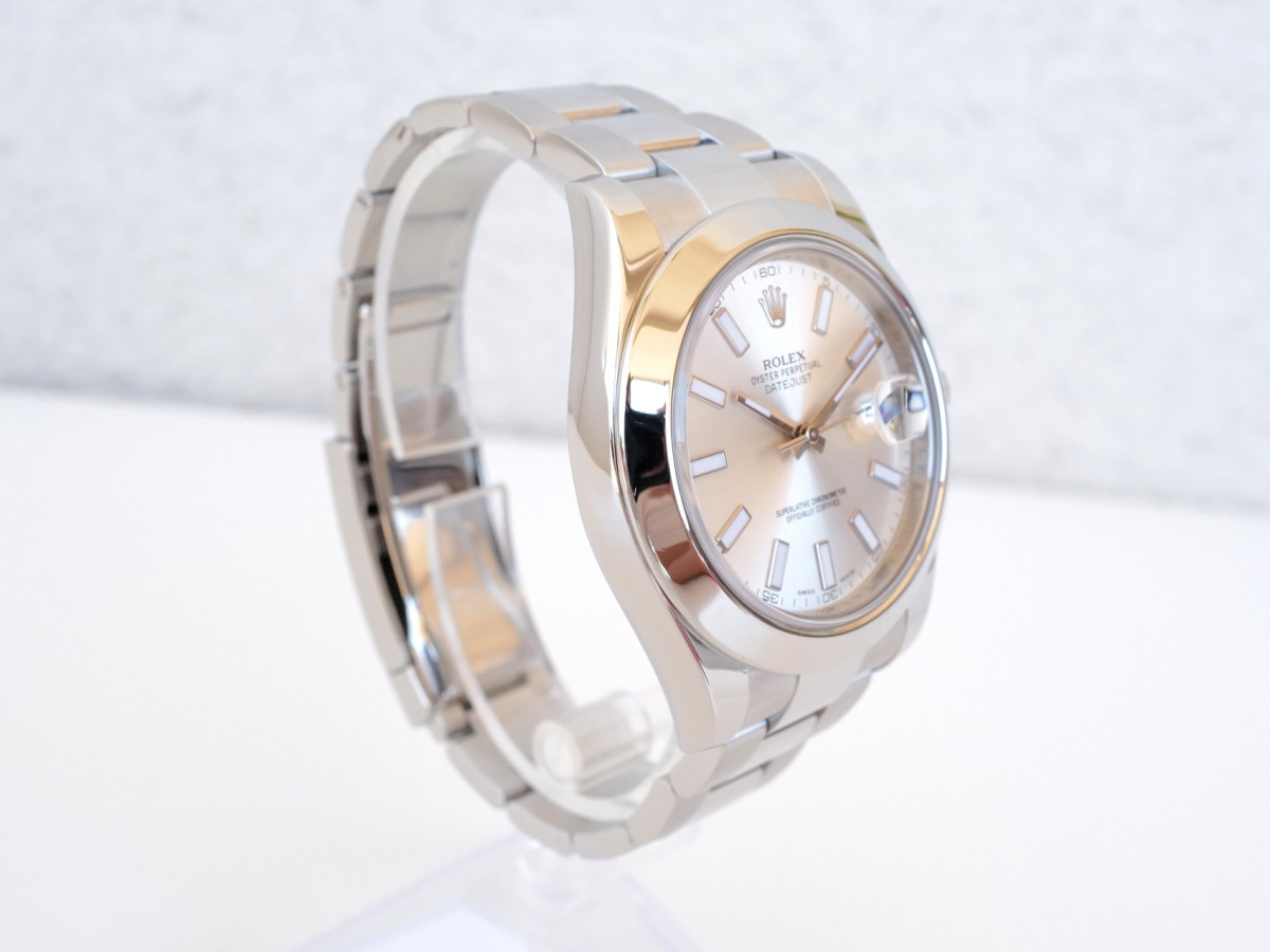 Швейцарские часы Rolex Datejust II Silver Dial 41