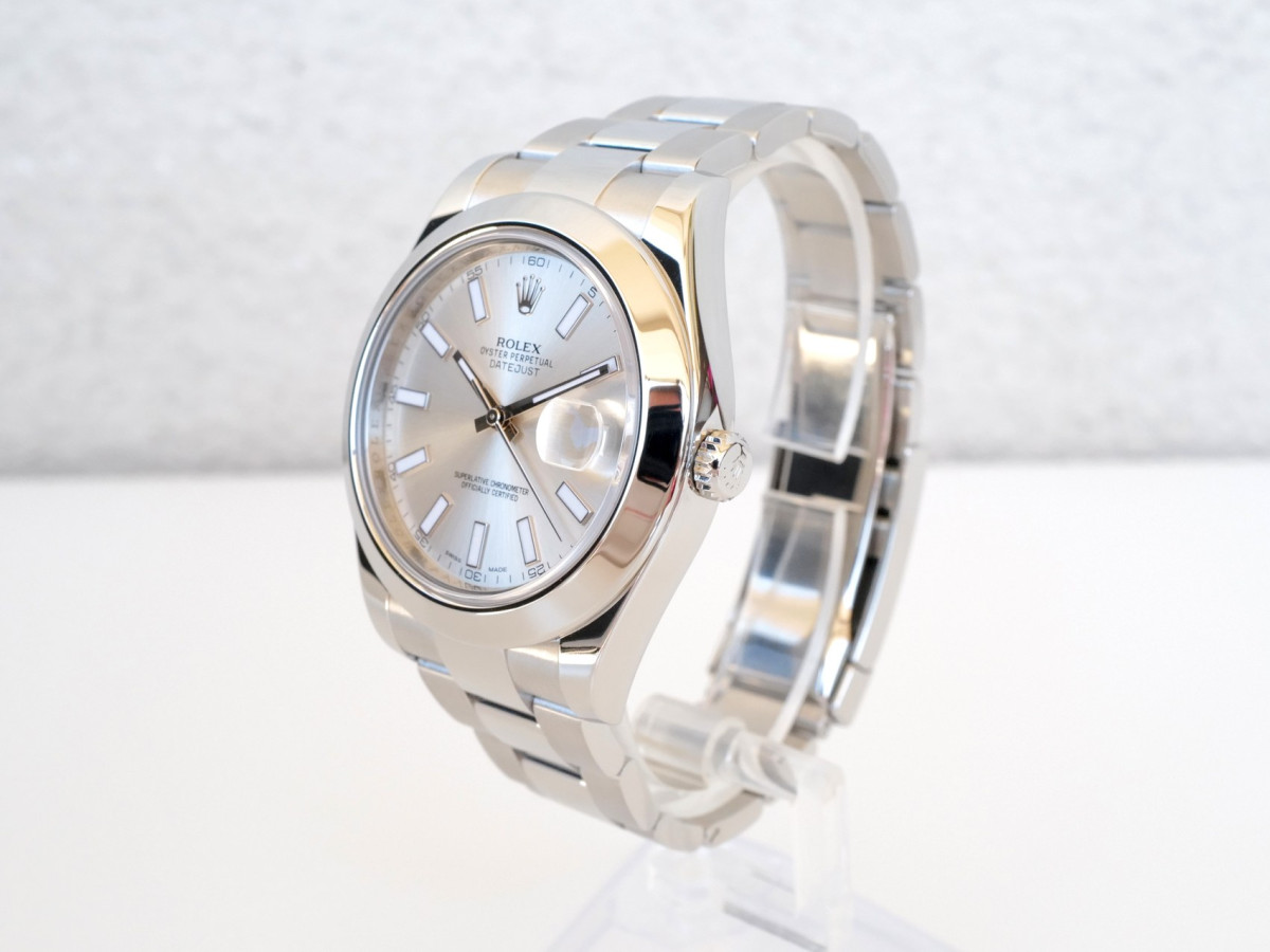 Швейцарские часы Rolex Datejust II Silver Dial 41