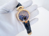 Швейцарские часы Bovet Amadeo Fleurier Perpetual Calendar Retrograde GMT 18K Rose Gold Blue Dial 42