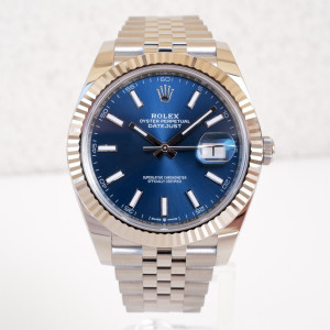 Швейцарские часы Rolex Datejust 41 Jubilee Blue Dial (2022)