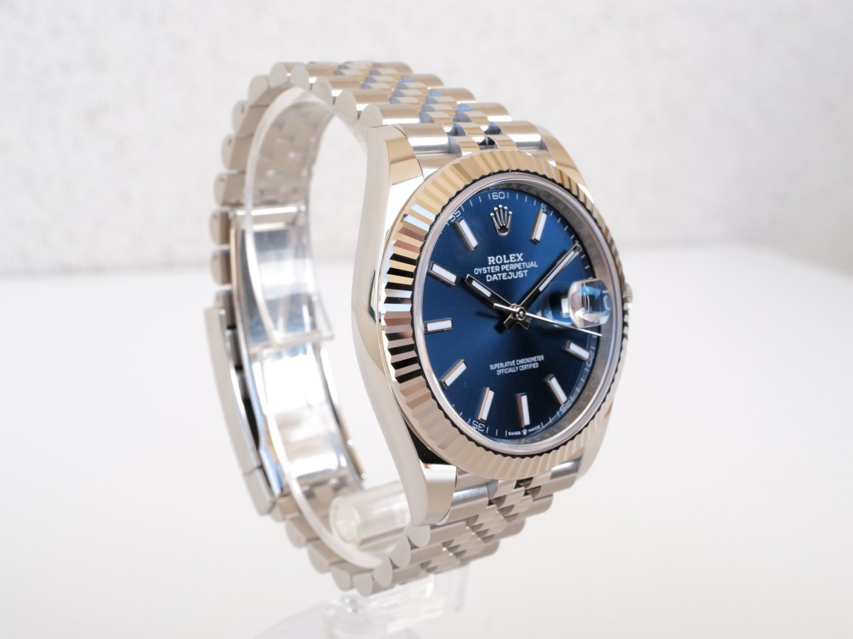Швейцарские часы Rolex Datejust 41 Jubilee Blue Dial (2022)