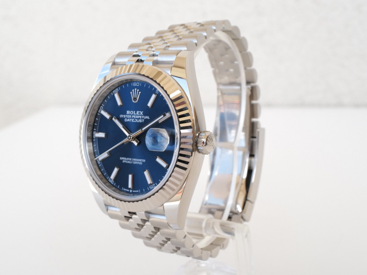 Швейцарские часы Rolex Datejust 41 Jubilee Blue Dial (2022)
