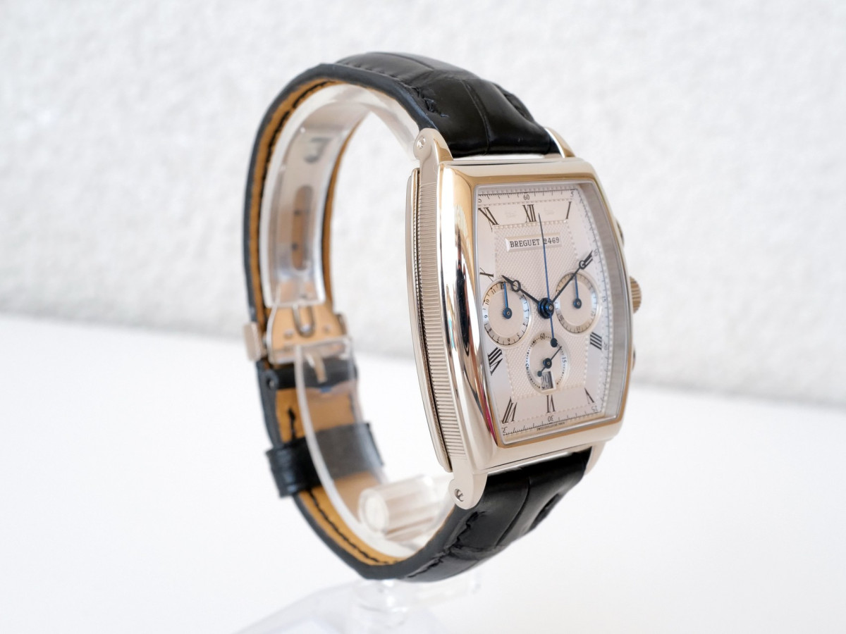 Швейцарський годинник Breguet Heritage Chronograph 18K White Gold