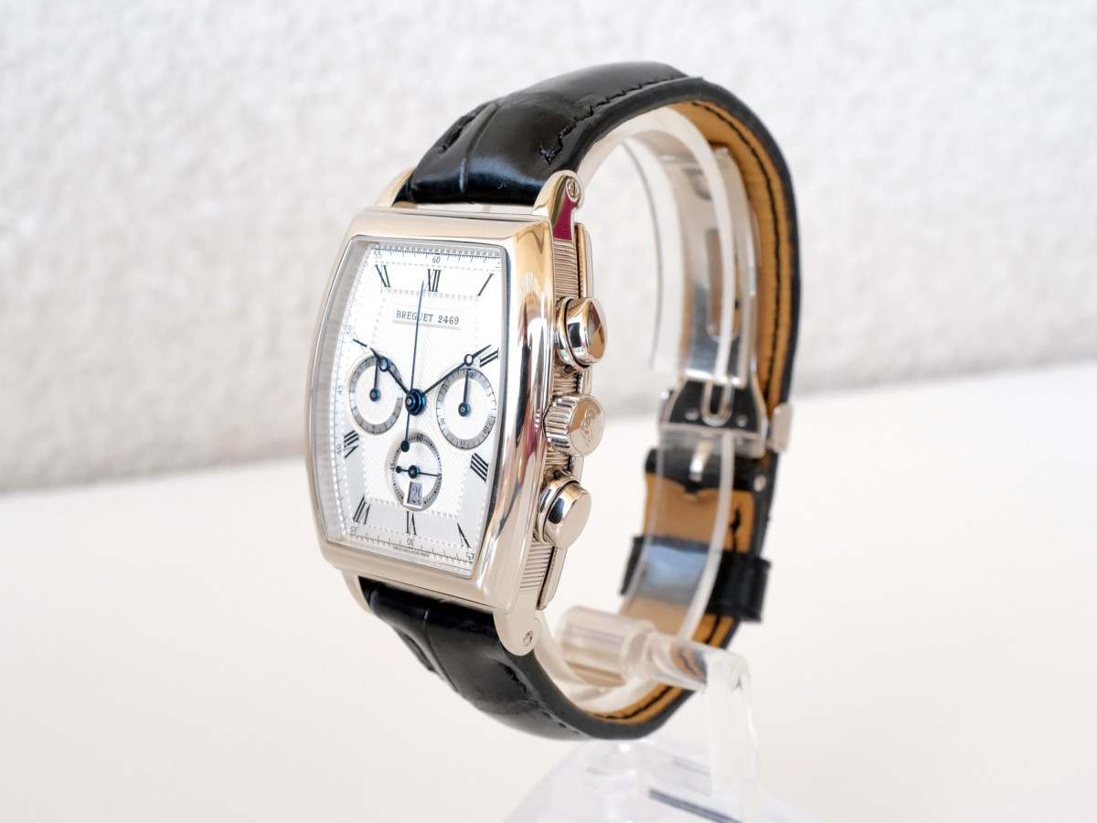 Швейцарський годинник Breguet Heritage Chronograph 18K White Gold