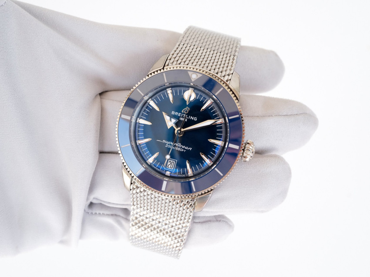 Швейцарський годинник Breitling SuperOcean Heritage B31 Automatic Blue Dial 42
