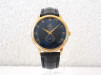 Швейцарський годинник Omega De Ville Prestige 18K Yellow Gold Blue Dial 39