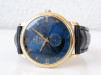 Швейцарський годинник Omega De Ville Prestige 18K Yellow Gold Blue Dial 39
