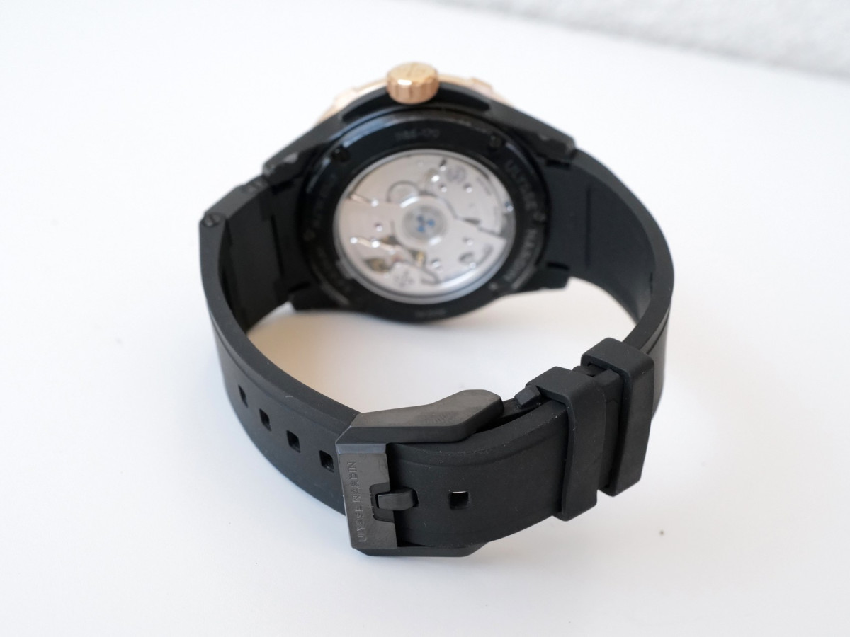 Швейцарський годинник Ulysse Nardin Diver Titanium 18K Rose Gold 44