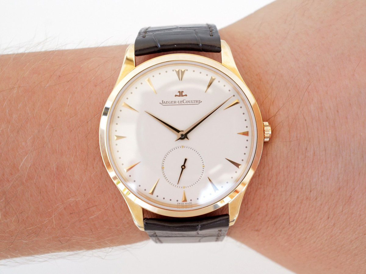 Швейцарские часы Jaeger LeCoultre Master Grand Ultra Thin 18K Rose Gold 40