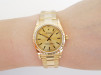 Швейцарские часы Rolex Oyster Perpetual 31 Champagne Dial 18K Yellow Gold