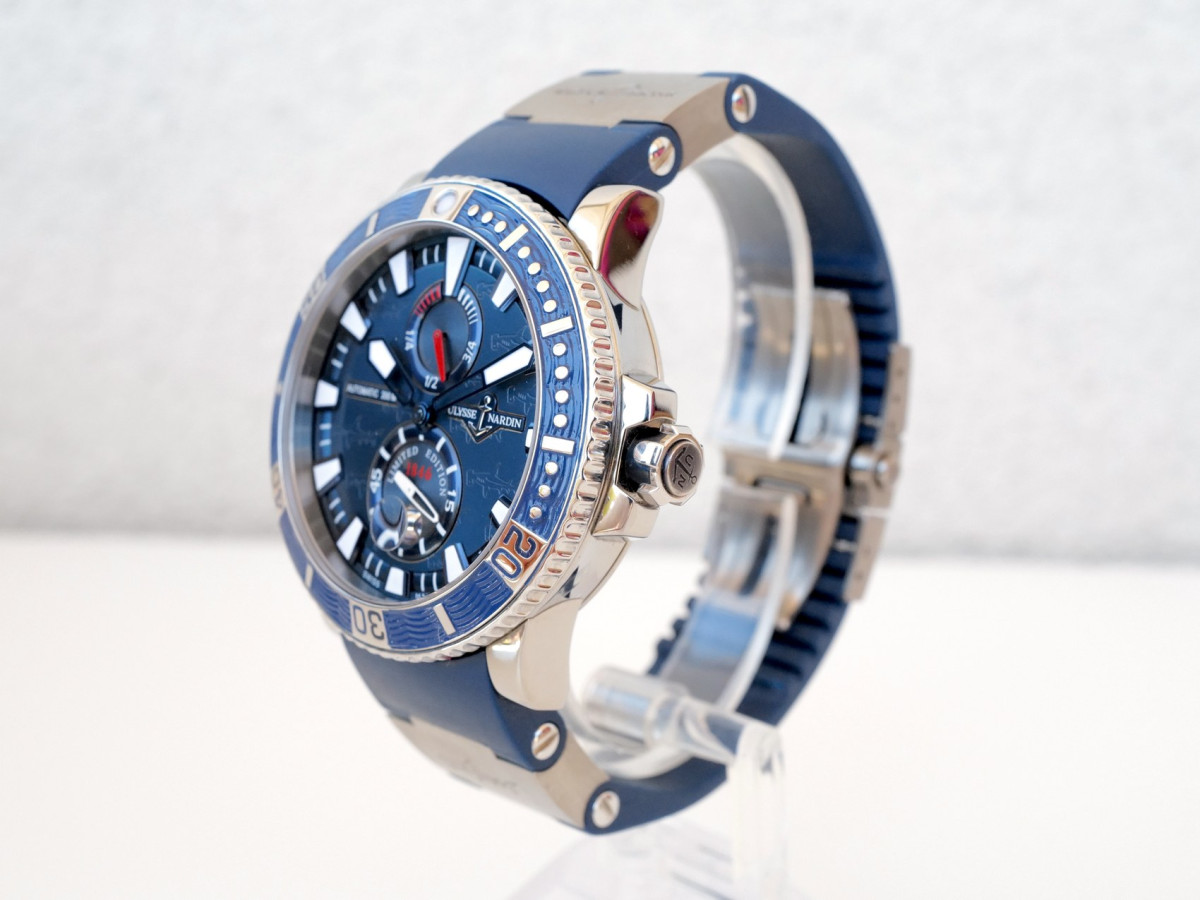Швейцарський годинник Ulysse Nardin Maxi Marine Titanium Diver Hammerhead Shark Limited Edition 45