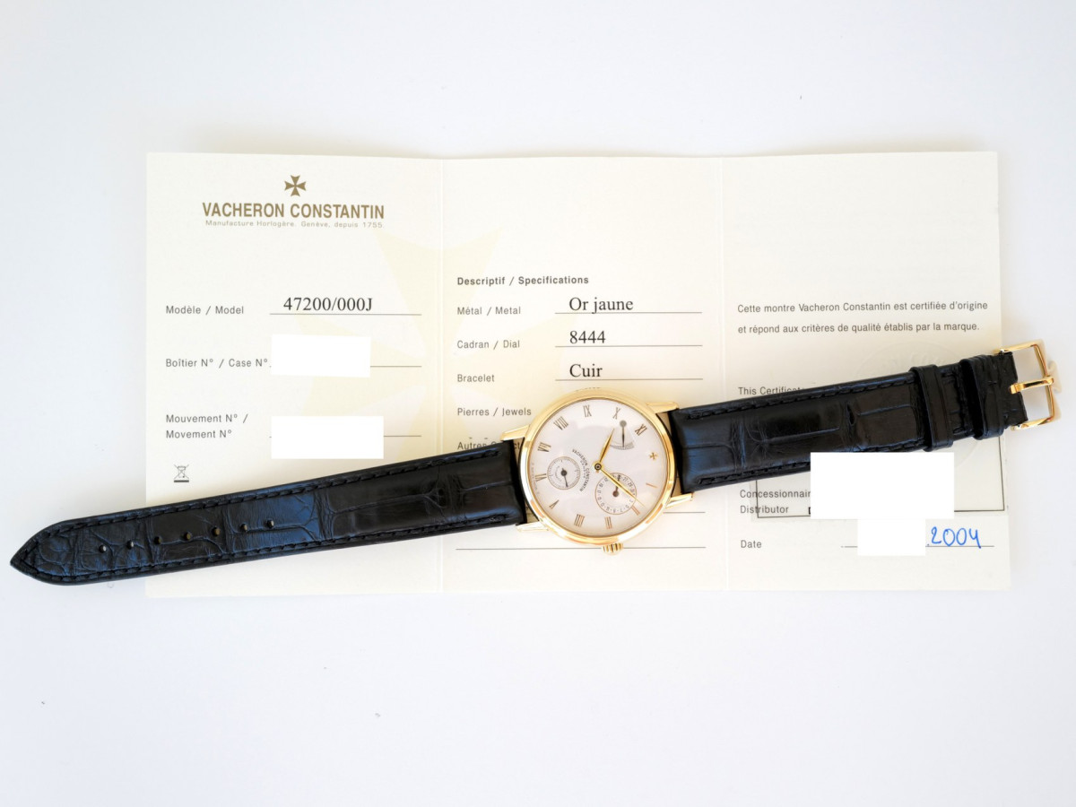Швейцарские часы Vacheron Constantin Patrimony 18K Yellow Gold 36