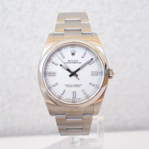 Швейцарские часы Rolex Oyster Perpetual 36 White Dial
