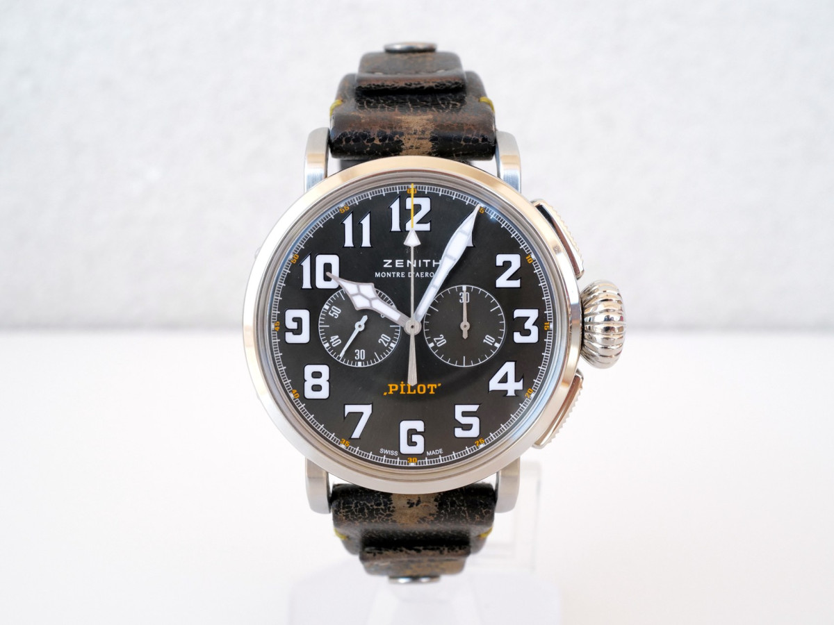 Швейцарские часы Zenith Pilot Type 20 Rescue Chronograph 45