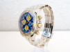 Швейцарские часы Breitling Chronomat Evolution Blue Dial 44