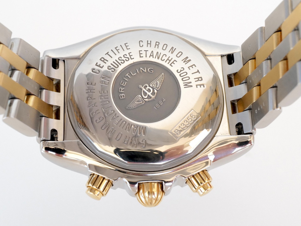 Швейцарские часы Breitling Chronomat Evolution Blue Dial 44