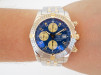 Швейцарские часы Breitling Chronomat Evolution Blue Dial 44