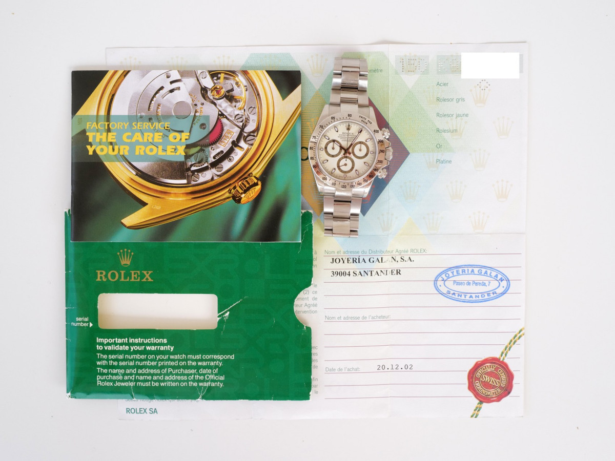 Швейцарские часы Rolex Cosmograph Daytona Panna Cream Dial