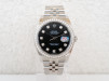 Швейцарские часы Rolex Datejust 36 Jubilee Steel Black Dial Factory Diamond Bezel