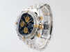 Швейцарские часы Breitling Chronomat Evolution Blue Dial Gold Steel 44