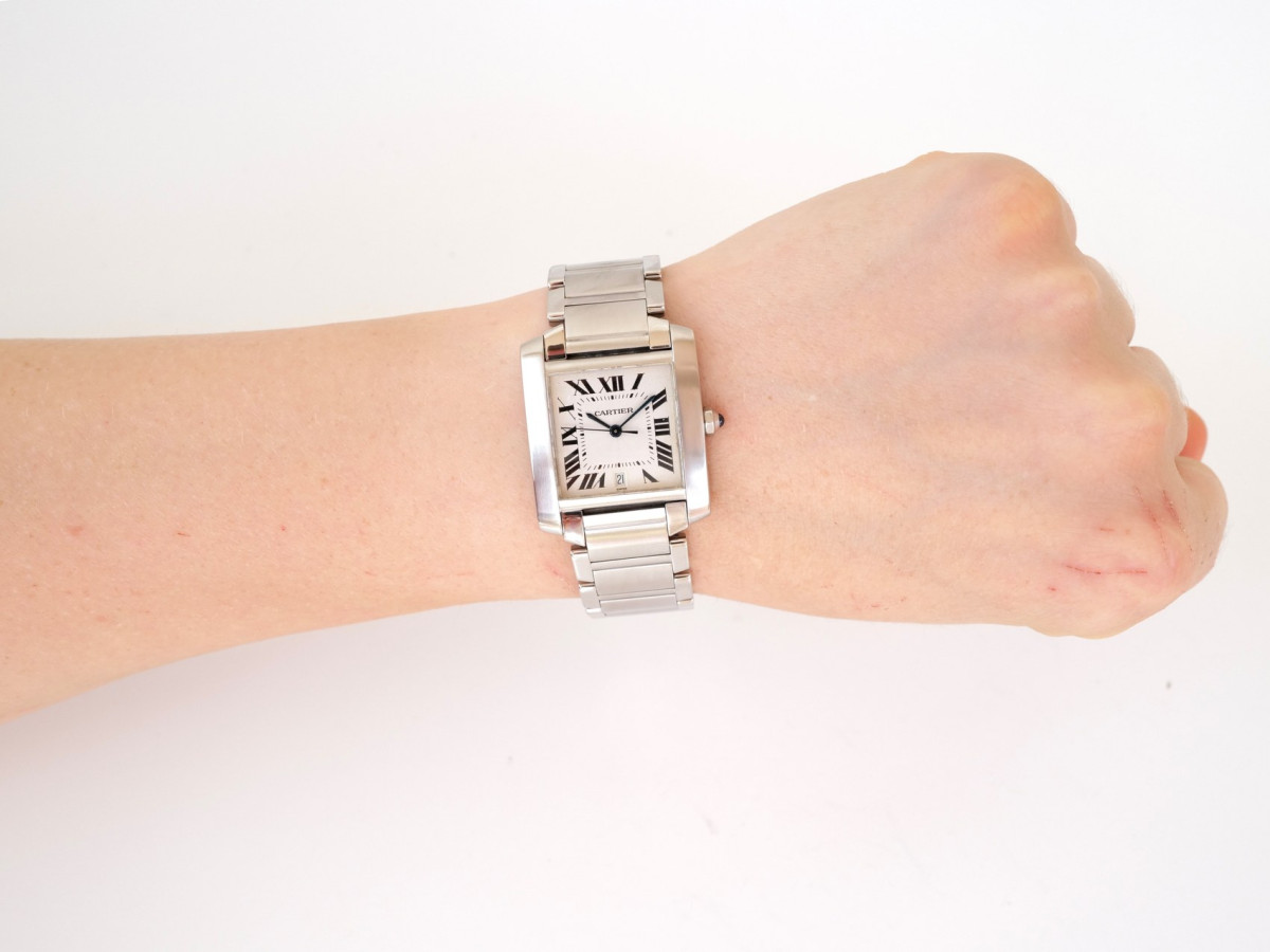 Швейцарские часы Cartier Tank Francaise Large Automatic