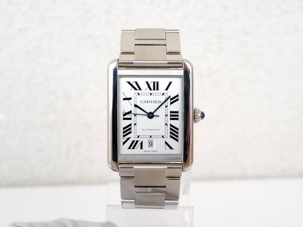 Swiss watch Cartier Tank Solo XL Automatic White Dial