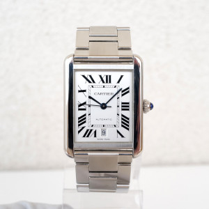 Swiss watch Cartier Tank Solo XL Automatic White Dial