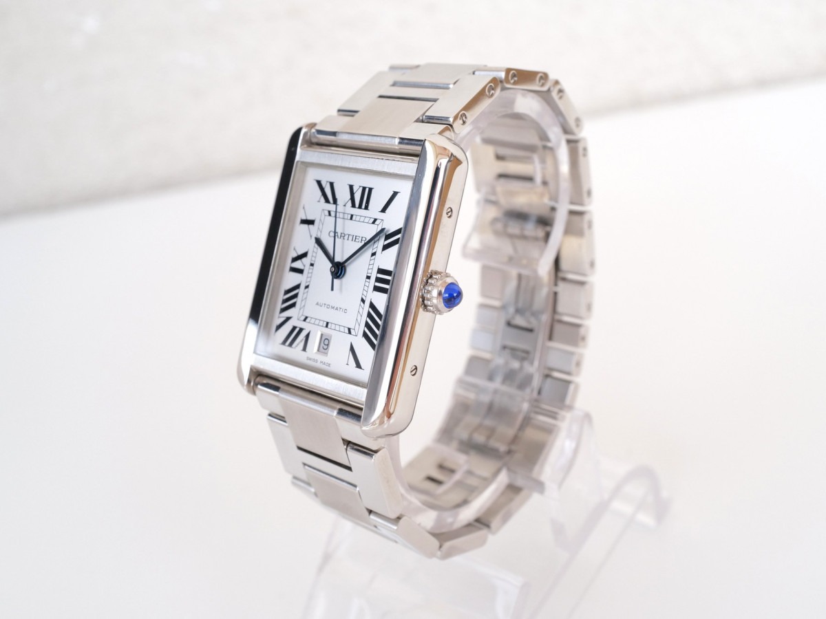 Swiss watch Cartier Tank Solo XL Automatic White Dial