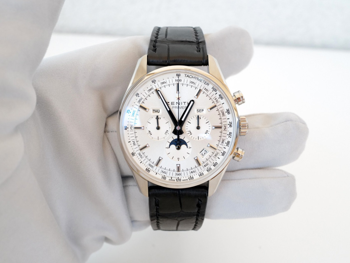 Swiss watch Zenith El Primero 410 Complete Calendar Chronograph 42