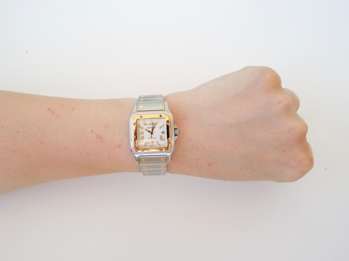 Swiss watch Cartier Santos Galbee 29