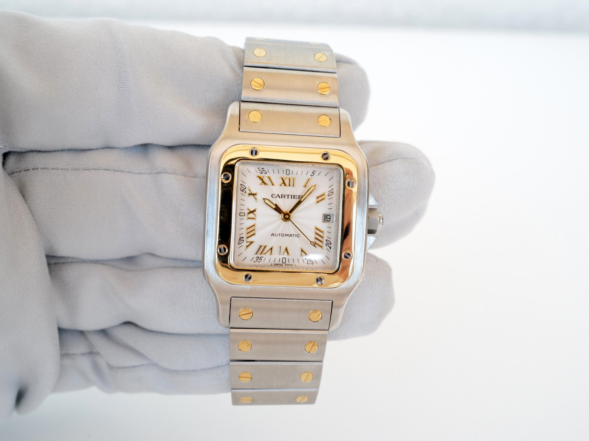 Swiss watch Cartier Santos Galbee 29