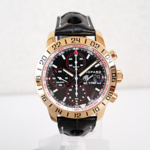 Swiss watch Chopard Mille Miglia GMT Alfa Romeo Limited Edition 18K Rose Gold 42