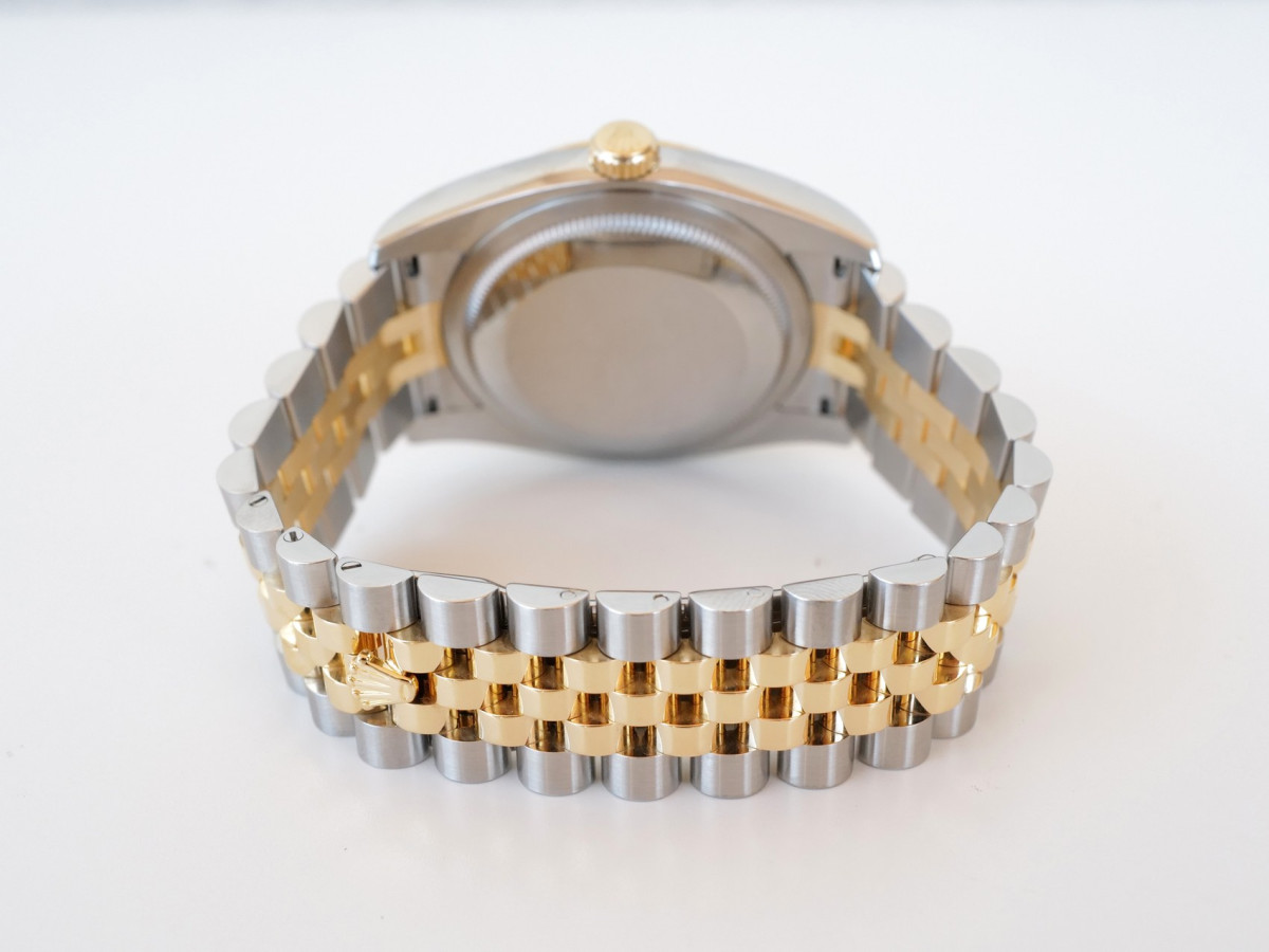 Swiss watch Rolex Datejust 36 Jubilee Steel 18K Yellow Gold Champagne Diamond Dial