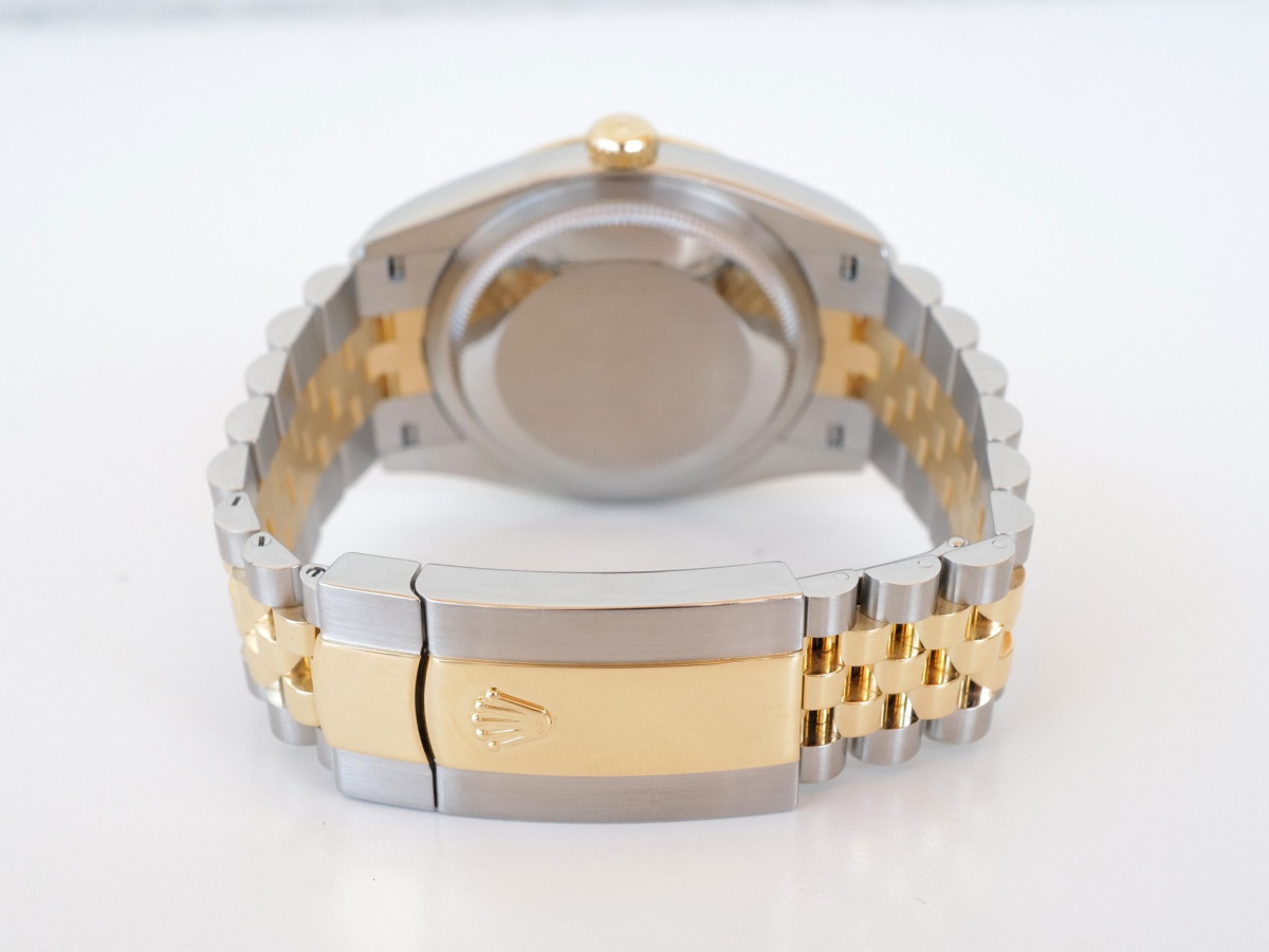 Swiss watch Rolex Datejust 36 Jubilee Steel 18K Yellow Gold Champagne Motif Dial