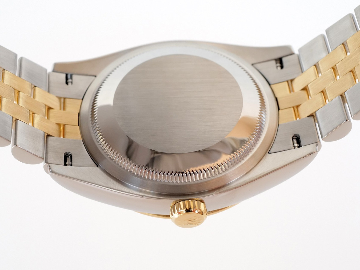Swiss watch Rolex Datejust 36 Jubilee Steel 18K Yellow Gold Champagne Motif Dial