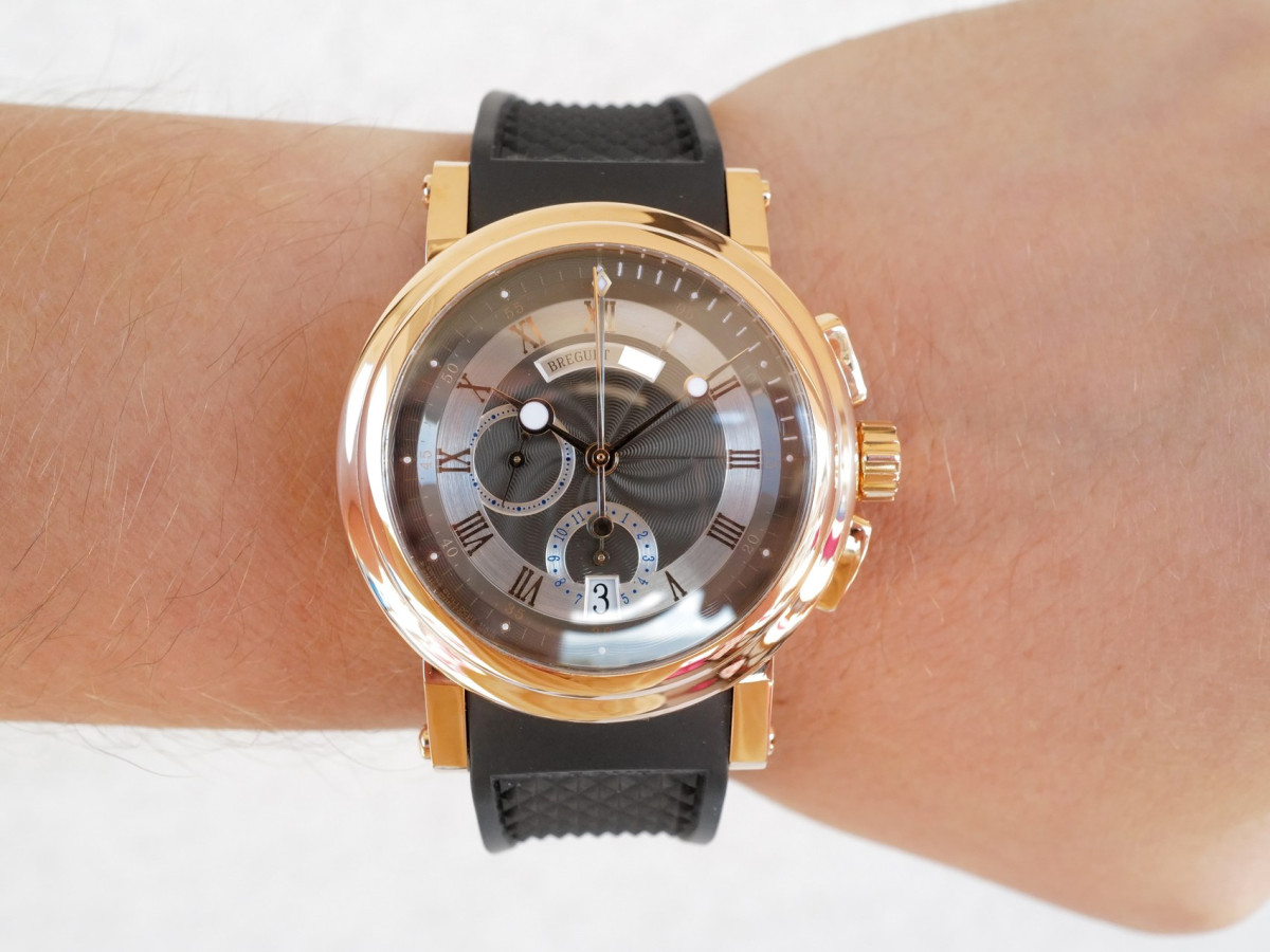Швейцарський годинник Breguet Marine Chronograph 18K Rose Gold 42