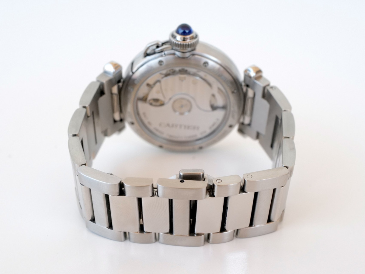 Швейцарський годинник Cartier Pasha Automatic Silver Dial 35