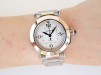 Швейцарський годинник Cartier Pasha Automatic Silver Dial 35