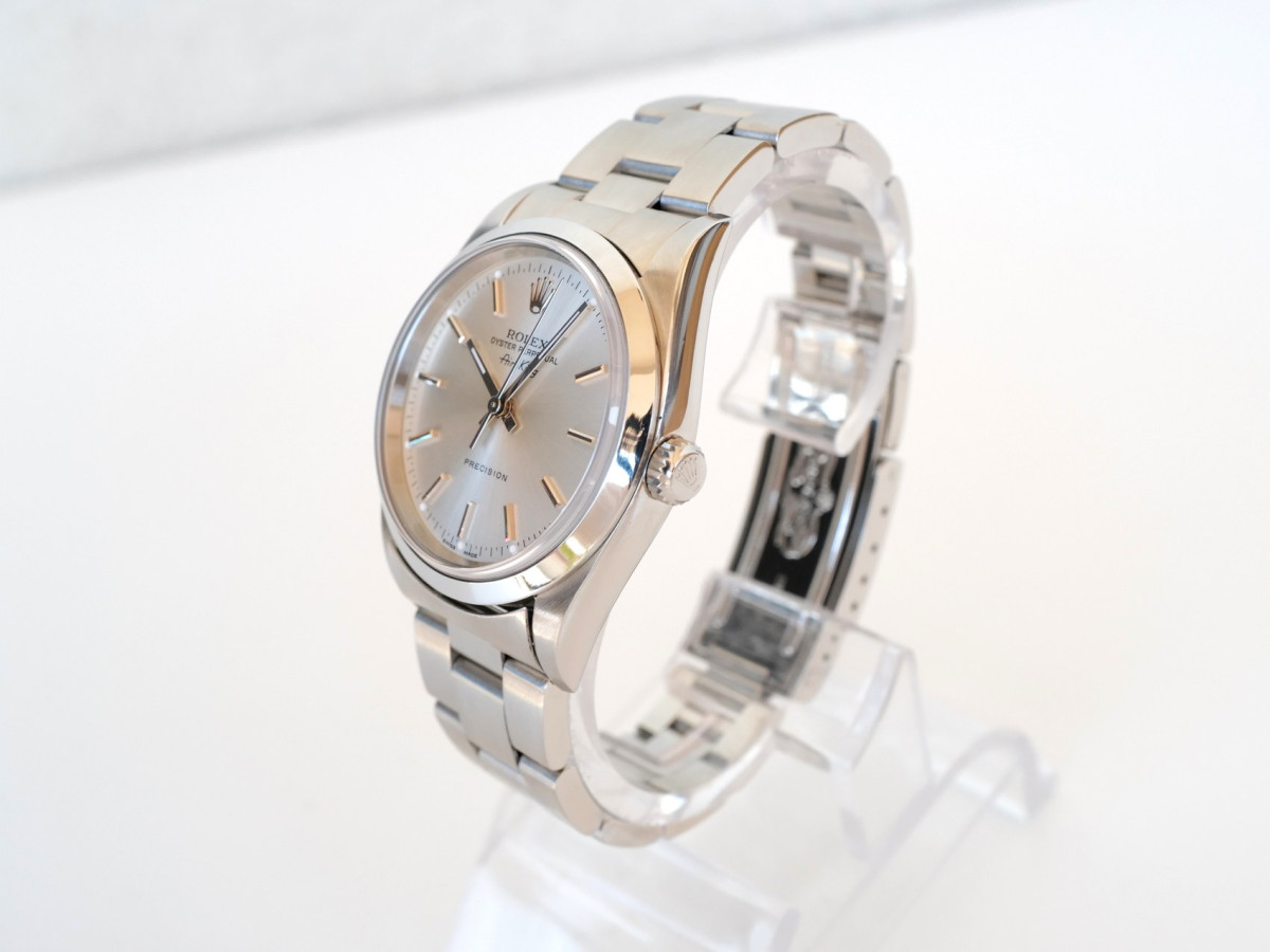 Швейцарський годинник Rolex Air King 34 Silver Dial Steel Automatic