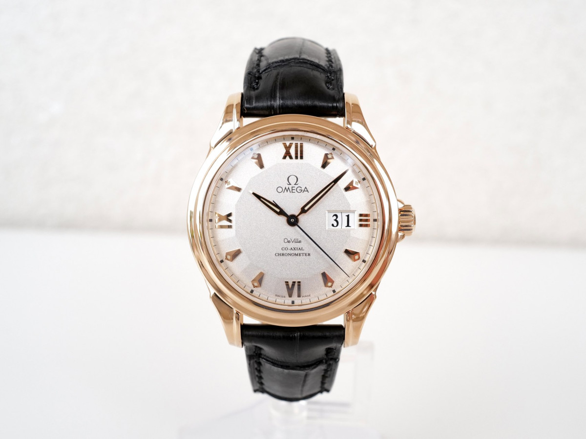 Швейцарские часы Omega De Ville Co-Axial Chronometer 18K Rose Gold Limited Edition 39