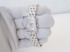 Швейцарський годинник Patek Philippe Gondolo 18K White Gold Baguette Bezel Pave Diamond Dial