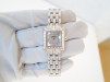 Швейцарський годинник Patek Philippe Gondolo 18K White Gold Baguette Bezel Pave Diamond Dial